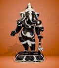 Silver Semi-Clad Avighna Ganesha