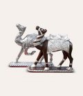Silver Semi-clad camel