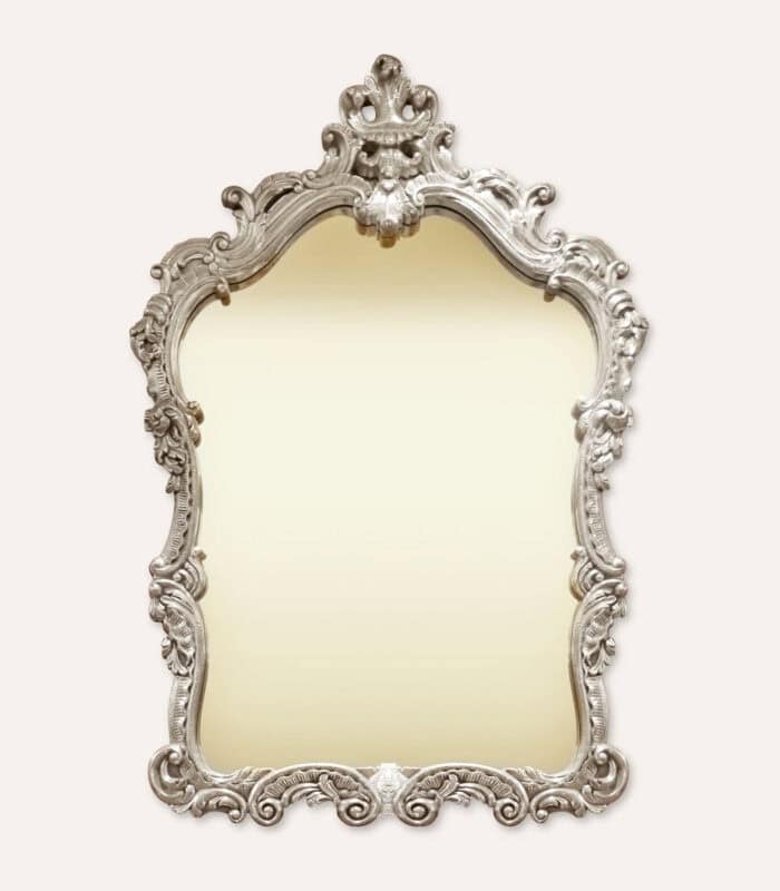 Silver Hickory Mirror