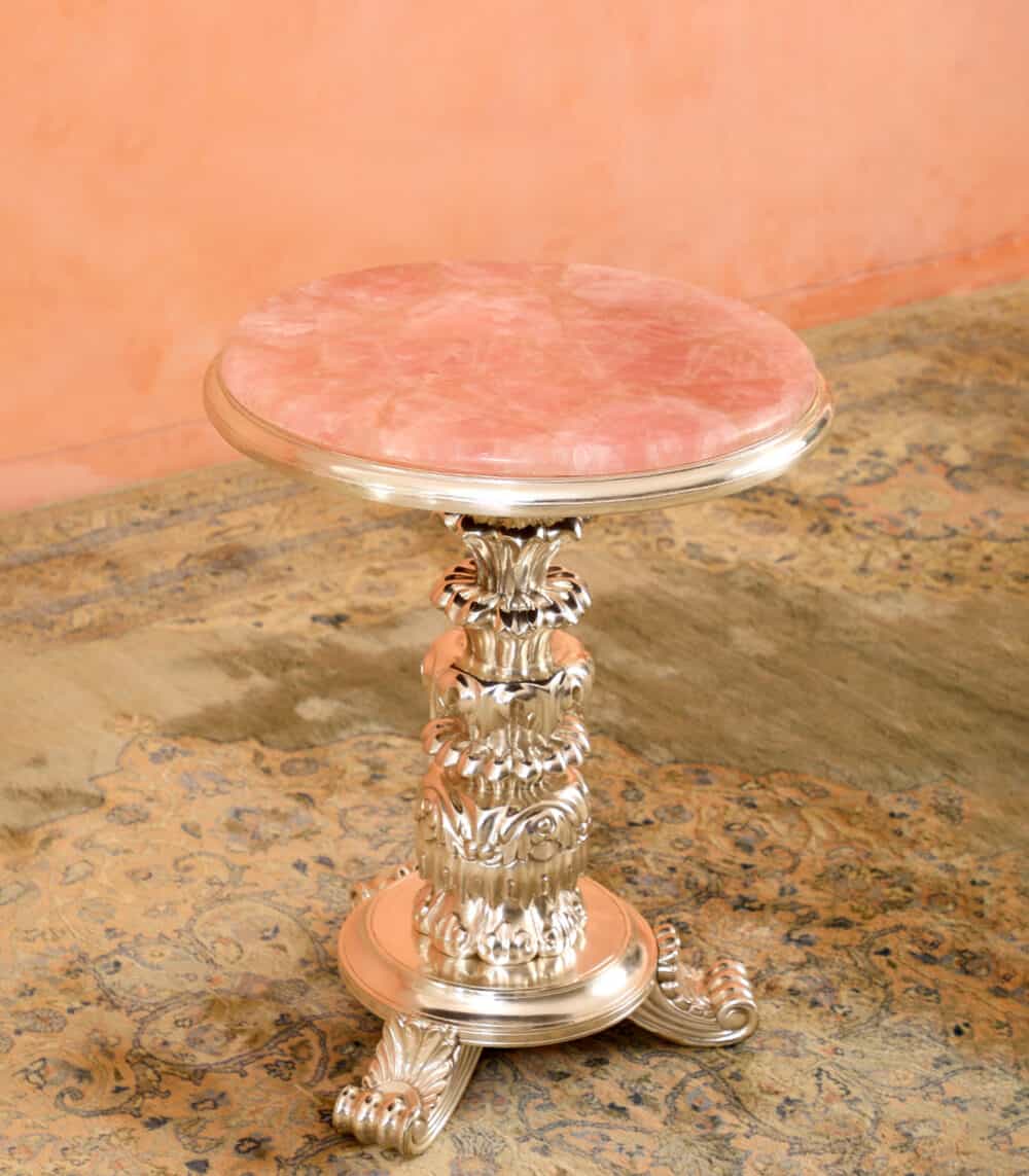 Silver Sukhadia Side Table