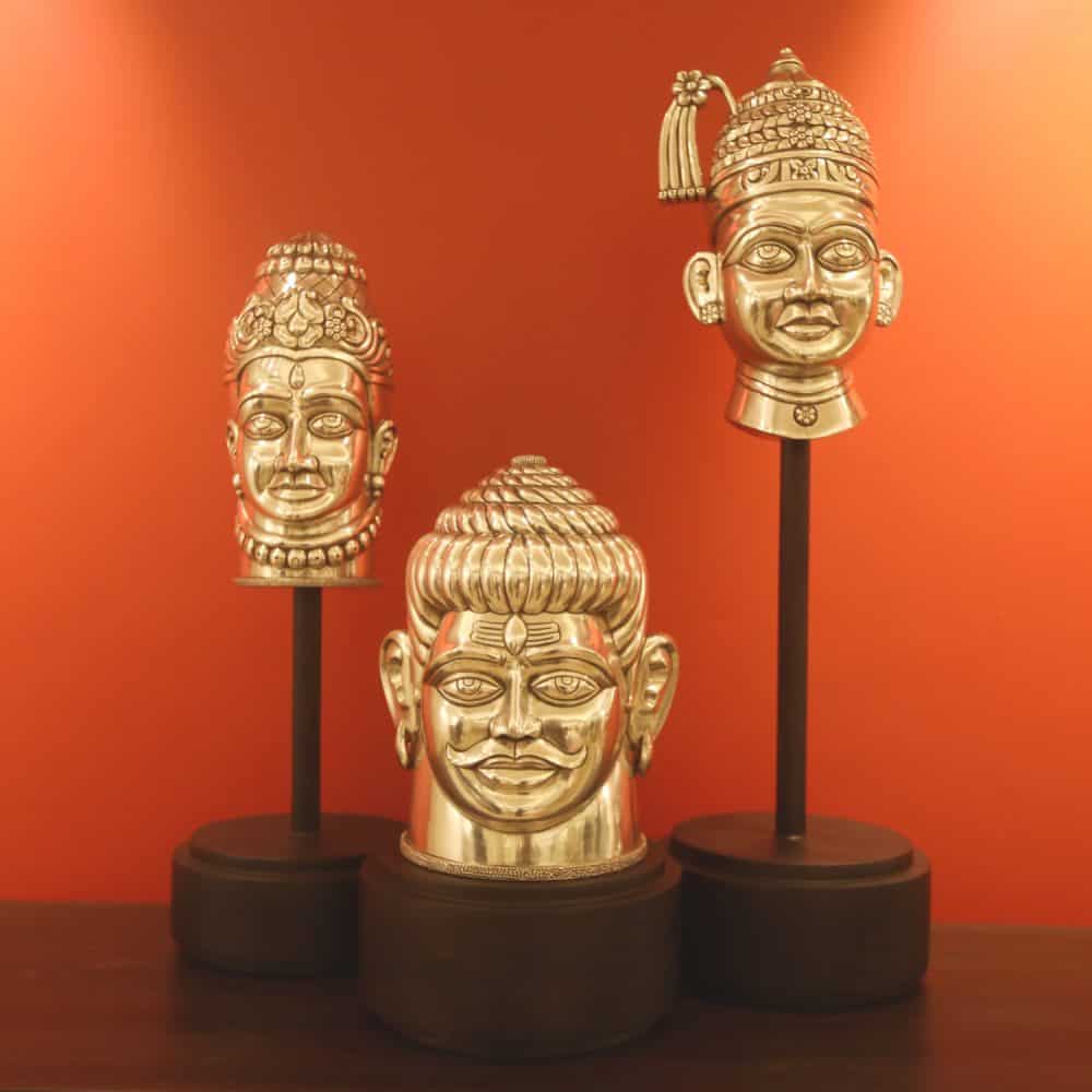 Silver Shiva Mukhlingum