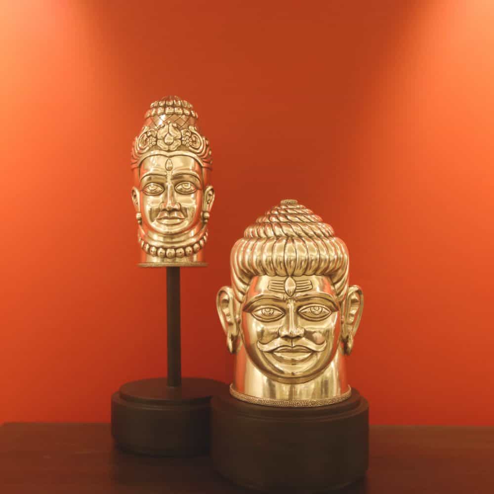 Silver Shiva Mukhlingum