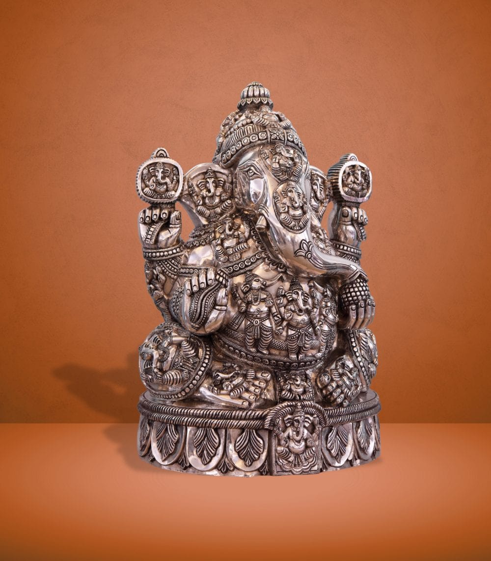Silver DevaDeva Ganesha