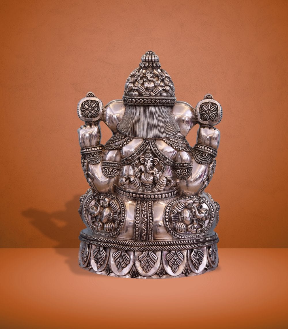 Silver DevaDeva Ganesha