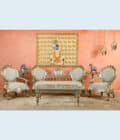 German Silver Imperial Sofa Set