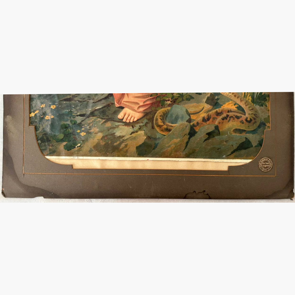 Silver God Idols | Raja Ravi Varma Paintings Damayanti Vanavasa - Image 2