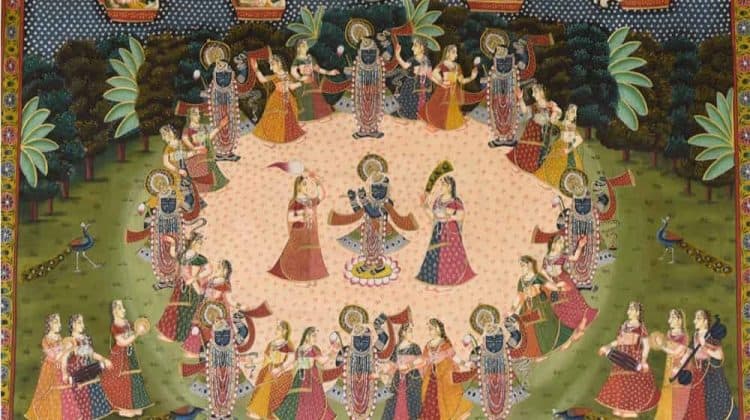 Exploring the Divine Dance: Radha Krishna Raas Pichwai Unveiled