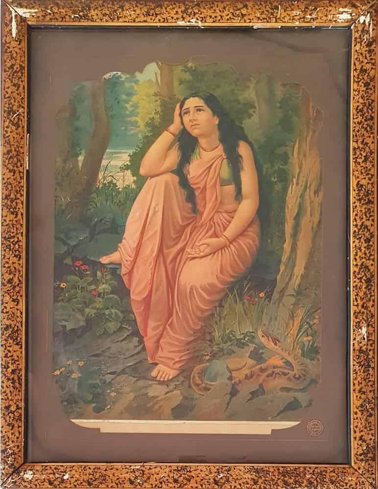 Damayanti - Women in Raja Ravi Varma's Paintings