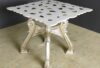 Luxurious Silver Furniture - Silver Butterfly Coffee Table with unique design.