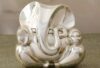 Explore Ideal Silver God Idol of Ganesha, remover of obstacles.