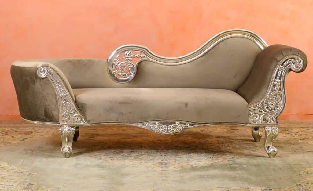 Luxury Silver Furniture: Elegant Silver Chaise Lounges for Luxurious Spaces