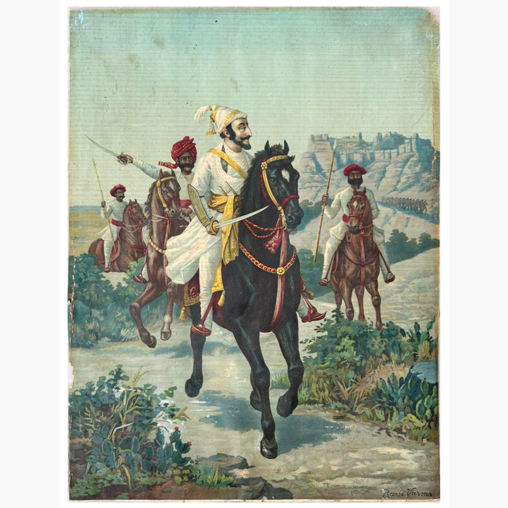 Legendary Shivaji Maharaj 4 Historical Artwork